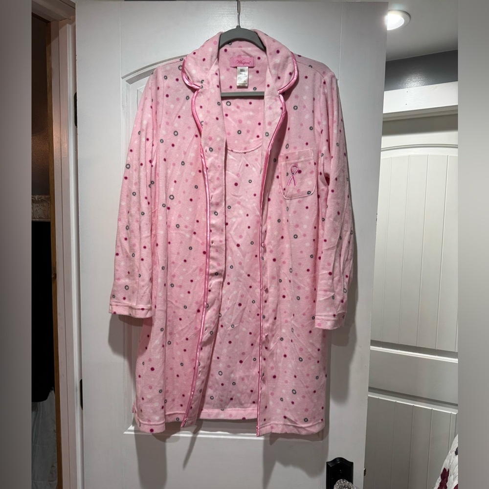 Breast Cancer Awareness Robe - Picture 2 of 3